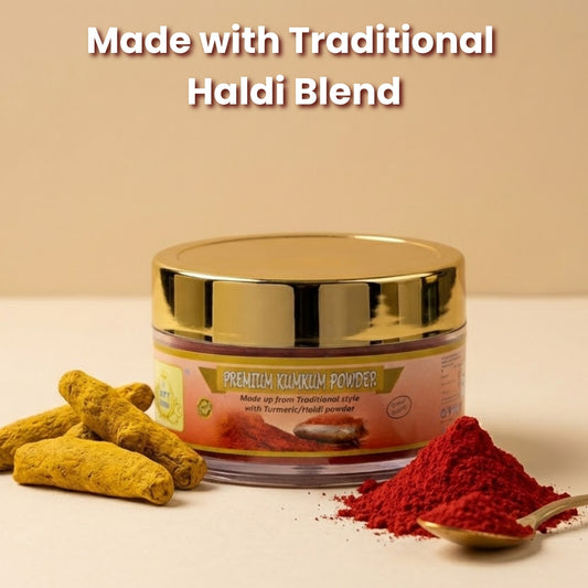 Kumkum Powder & Sindoor | for Puja, Tilak & Tika | Roli for Daily Worship & Festivals |