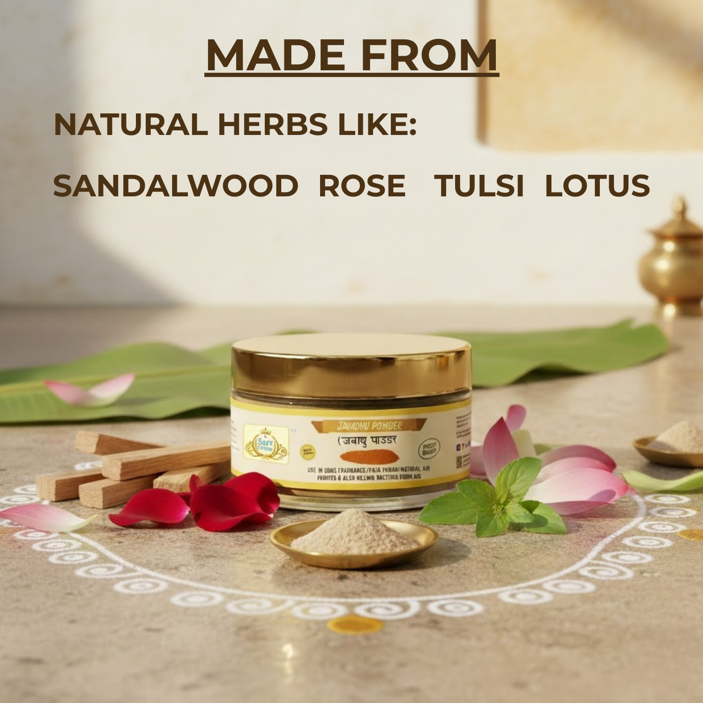 Javadhu Powder | Spiritual Fragrance Powder |