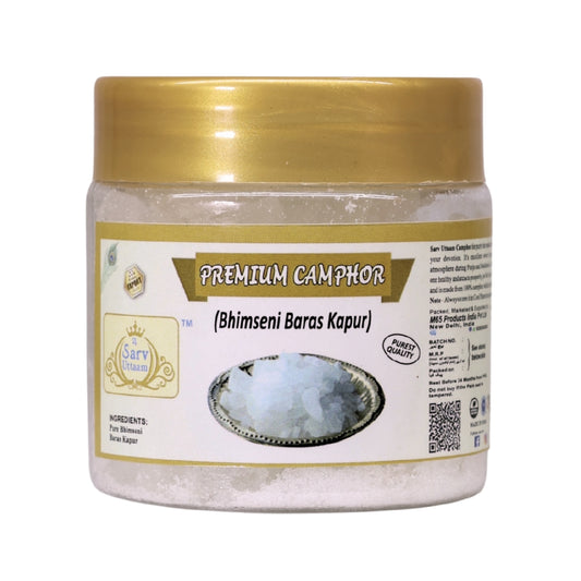 Premium Camphor | Bhimseni Baras Kapur | Kapoor for Pooja |