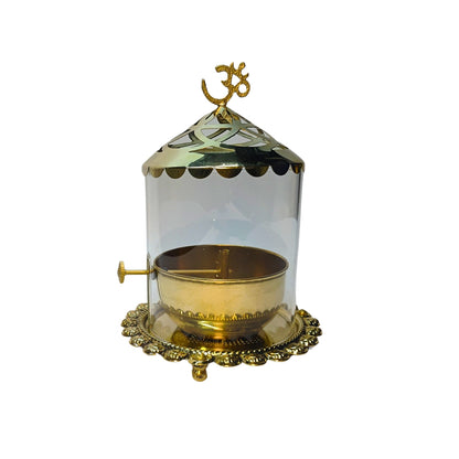 Akhand Diya | Pure Brass with Antique look |