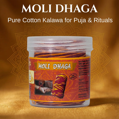 Moli Dhaga | Kalawa for Puja | Sacred Pooja Cotton Thread |