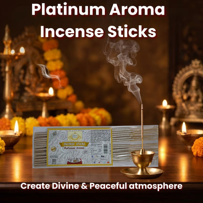 Incense Stick Platinum Aroma | Agarbatti | Incense Stick for Pooja |