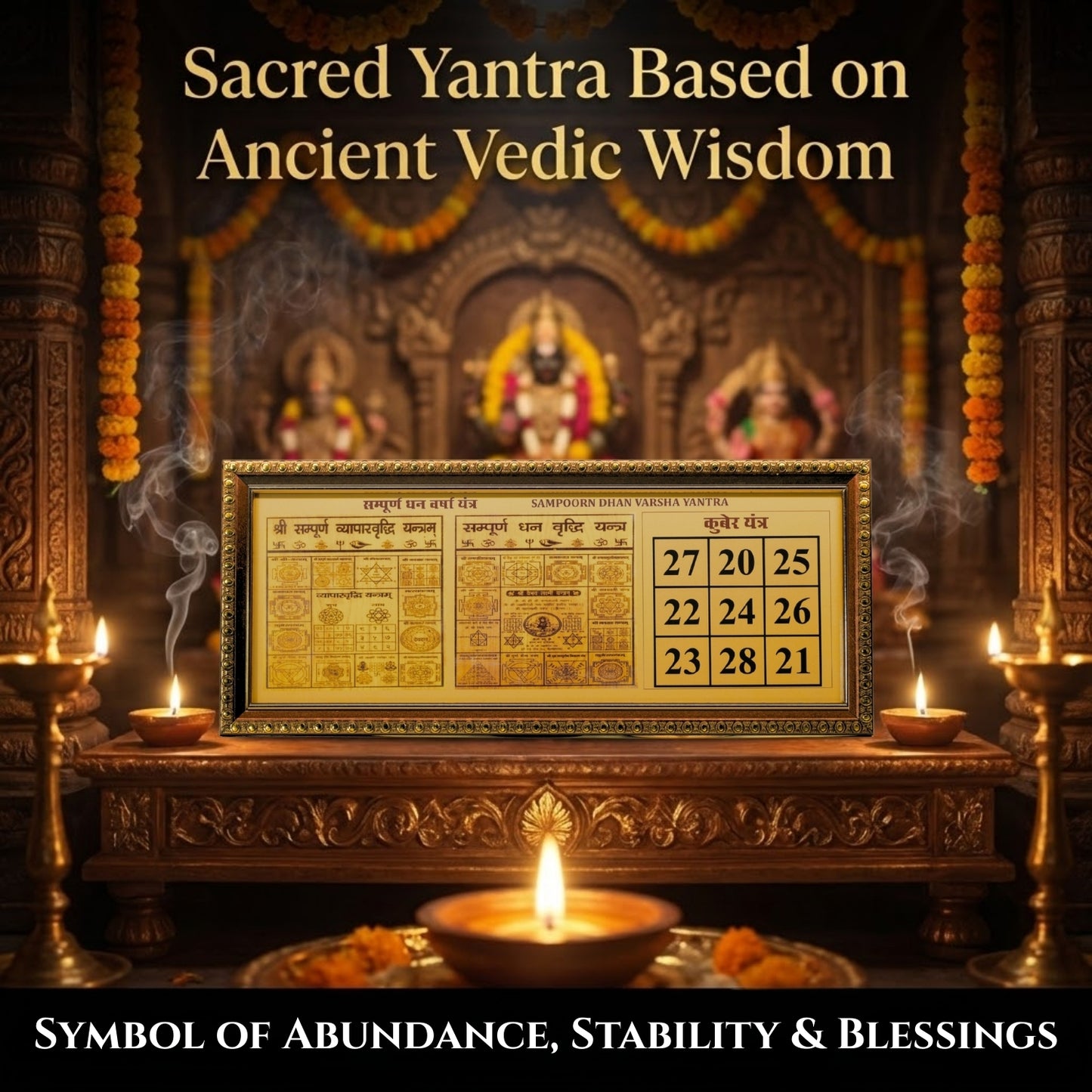 Sampoorn Dhan Varsa Kuber Yantra | for Health, Wealth, Prosperity and Success |