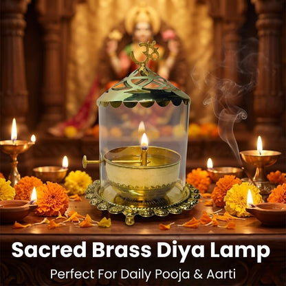 Akhand Diya | Pure Brass with Antique look |