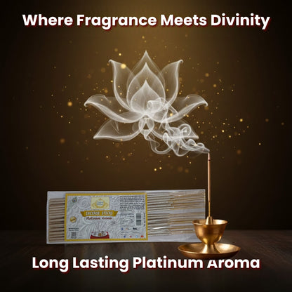 Incense Stick Platinum Aroma | Agarbatti | Incense Stick for Pooja |
