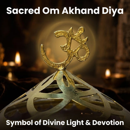 Akhand Diya | Pure Brass with Antique look |