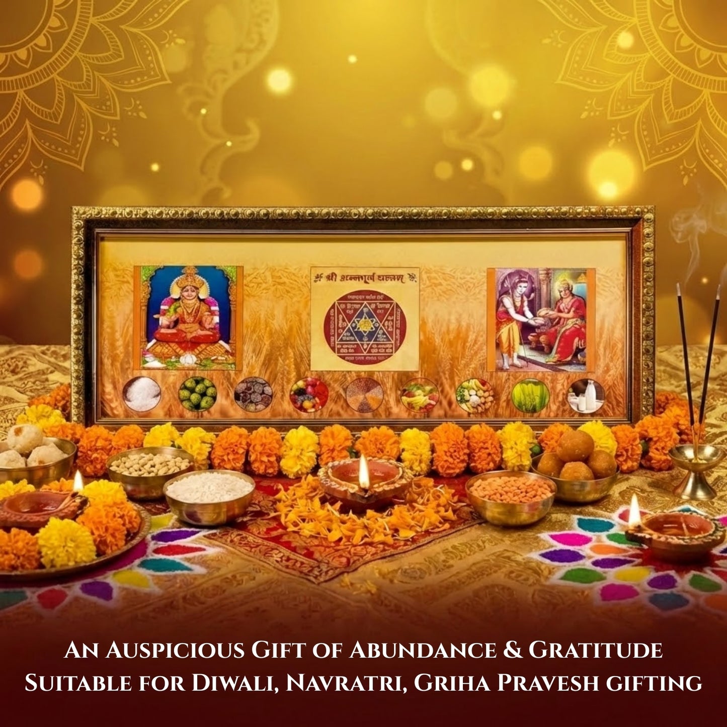 Annapurna Mata Yantra | Auspicious Yantra for Kitchen |