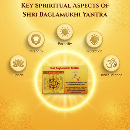 Shree Baglamukhi Yantra | Yantra for Victory & Strength |