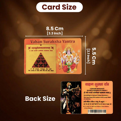 Vahan Suraksha Yantra | Powerful Yantra with Panchmukhi Hanuman Ji | Yantra for Travel Protection |
