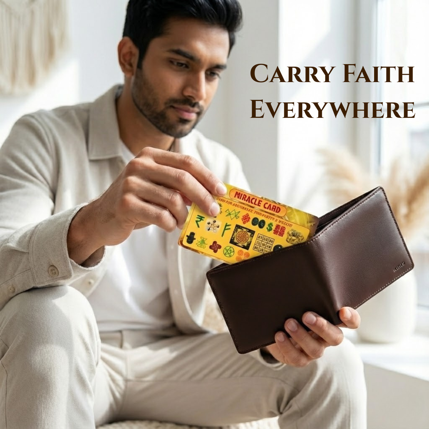 Miracle Card | For Abundance, Health, Wealth, Success & Prosperity |